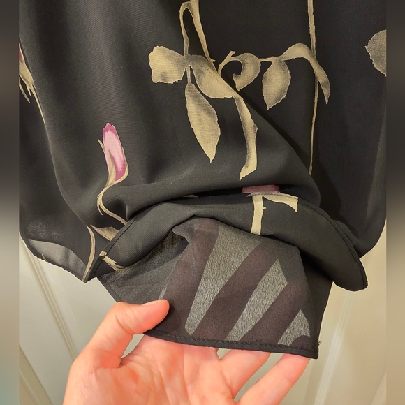 Jones New York Black Dress | Size 8P - Picture 4 of 9